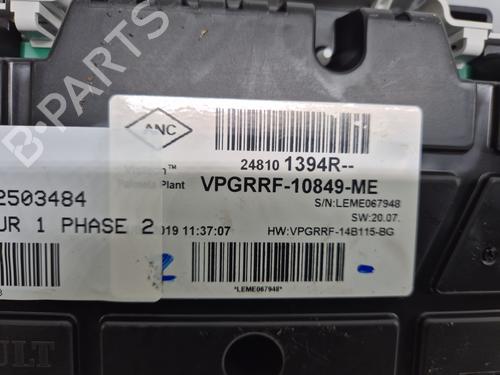 Instrument cluster RENAULT CAPTUR I (J5_, H5_) 1.3 TCe 150 (J5NK, J5JS) | BP33211194C47 - Image 3