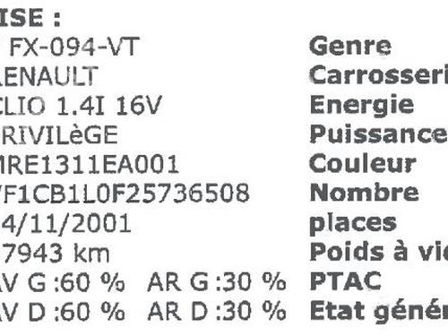 Gearbox RENAULT CLIO II (BB_, CB_)  | BP27169165M3 
