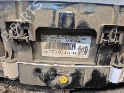 Instrument cluster CITROËN BERLINGO Box Body/MPV (K9)  | BP29344329C47 