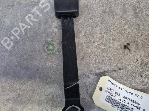 Used Seat buckle RENAULT CLIO III (BR0/1, CR0/1) 1.5 dCi (88 hp) 29929738