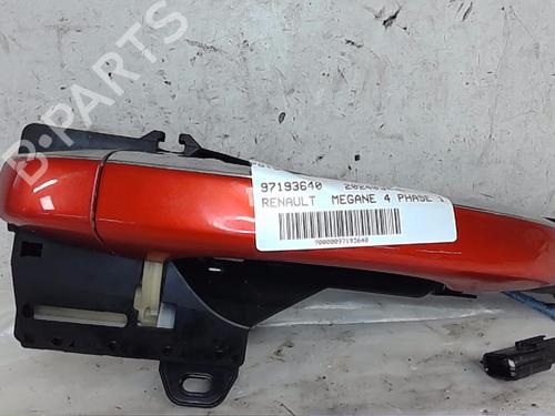 Høyre foran utvendig håndtak RENAULT MEGANE IV Hatchback (B9A/M/N_) 1.8 RS TCe 280 (B9M6) (279 hp) 22018340