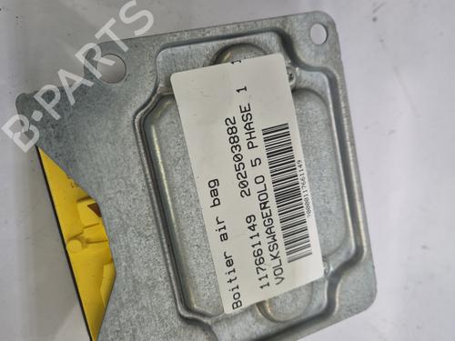 Airbag styreenhed VW POLO V (6R1, 6C1) 1.6 TDI (90 hp) 31302009