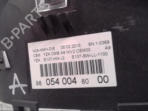 Instrument cluster PEUGEOT 208 I (CA_, CC_) 1.4 HDi | BP13865041C47 