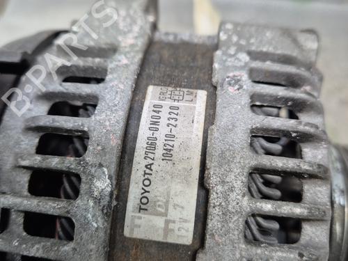 Alternateur TOYOTA YARIS (_P13_) [2010-2020]  30630064