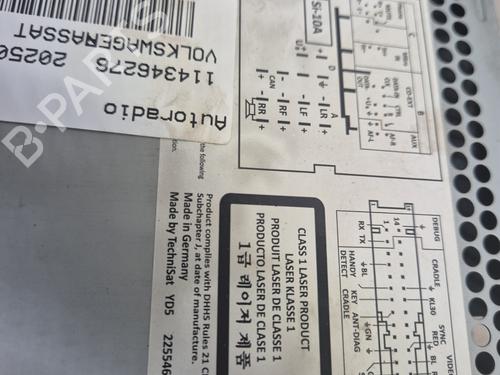 Radio VW PASSAT B7 Variant (365)  | BP29985248E6