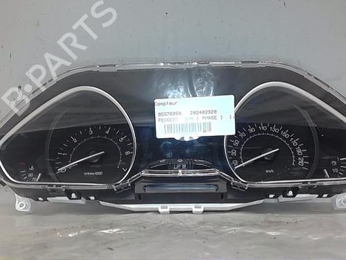 Used Instrument cluster PEUGEOT 208 I (CA_, CC_) 1.2 VTI 82 (82 hp) 21797528