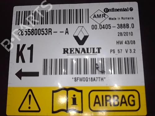 ECU airbags RENAULT MEGANE CC (EZ0/1_) 1.9 dCi (EZ0J, EZ1S) | BP14565880M53 