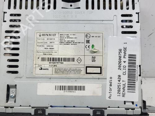 radio-renault-clio-iv-bh_-2012-2013-2014-2015-2016-2017-2018-2019-2020-2021-37185525 main image