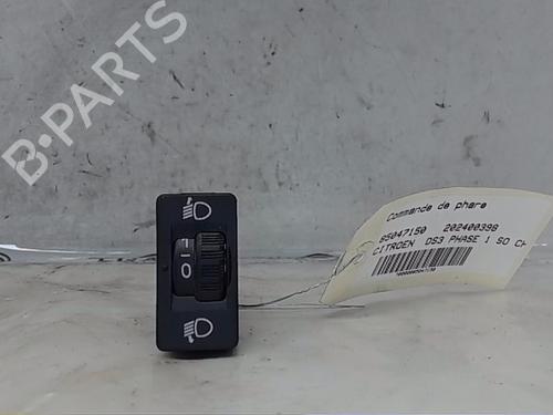 Used Headlight switch CITROËN DS3 (SA_) 1.6 HDi 90 (92 hp) 18048081