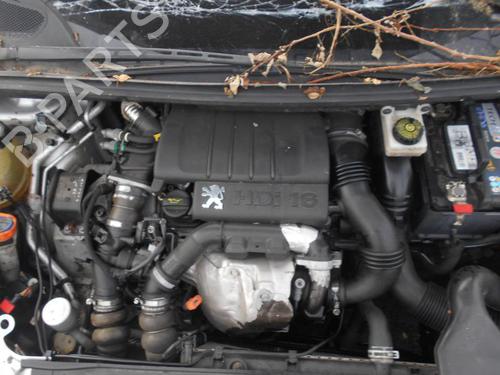 Engine control unit (ECU) PEUGEOT 307 (3A/C) 1.6 HDi | BP13838557M57 