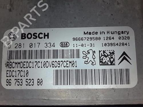 Engine control unit (ECU) CITROËN BERLINGO MULTISPACE (B9)  | BP19281300M57 