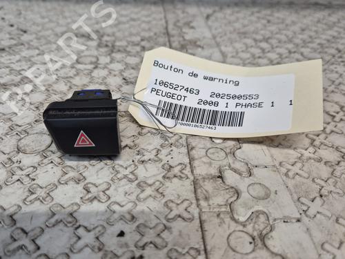 Used Warning switch PEUGEOT 2008 I (CU_) 1.6 HDi (92 hp) 26227712
