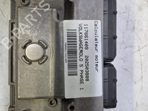Used Engine control unit (ECU) VW POLO V (6R1, 6C1) 1.2 (70 hp) 30955393