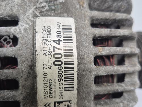 Alternator PEUGEOT 208 I (CA_, CC_) 1.2 VTI 82 | BP32291191M7