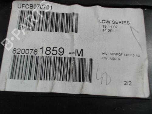 Instrument cluster RENAULT CLIO III (BR0/1, CR0/1)  | BP13870610C47 