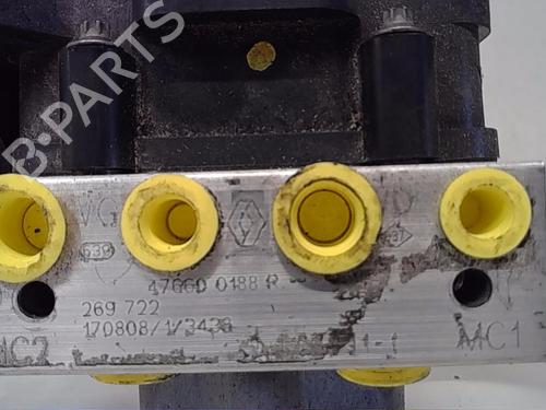 Used ABS pump RENAULT CLIO IV (BH_) 1.5 dCi 90 (90 hp) 13843425