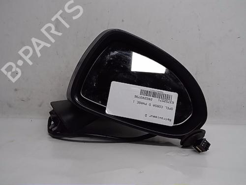 Right mirror OPEL CORSA D (S07) 1.3 CDTI (L08, L68) | BP13840113C27 