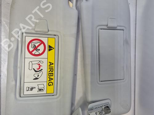 Used Left sun visor PEUGEOT 208 II (UB_, UP_, UW_, UJ_) 1.2 PureTech 100 (101 hp) 31324456