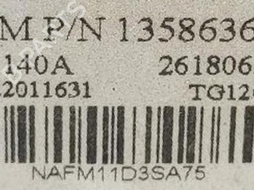 Alternator OPEL MERIVA B MPV (S10) 1.6 CDTI (75) | BP37150031M7 - Image 3