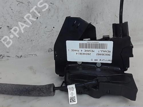 Højre bagtil lås RENAULT MEGANE IV Hatchback (B9A/M/N_) 1.8 RS TCe 280 (B9M6) (279 hp) 21797557