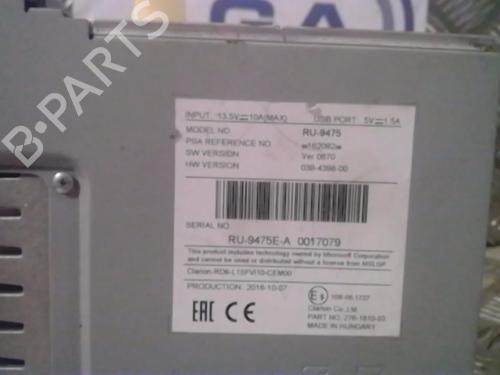 Radio CITROËN C3 / C3 ORIGIN III (SX) 1.2 VTi 82 | BP13863457E6 