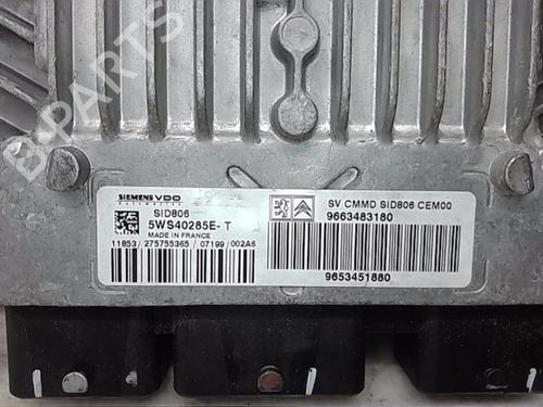 Engine control unit (ECU) CITROËN C2 (JM_) 1.4 HDi | BP13832126M57 