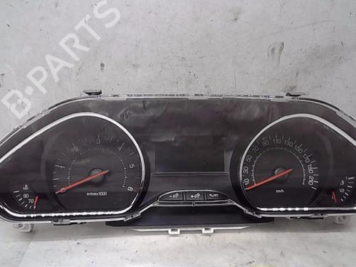 Used Instrument cluster PEUGEOT 208 I (CA_, CC_) 1.4 HDi (68 hp) 13834251
