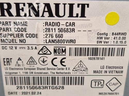 Radio RENAULT TRAFIC III Van (FG_) 2.0 dCi 145 (FGML) | BP30556327E6 - Image 5