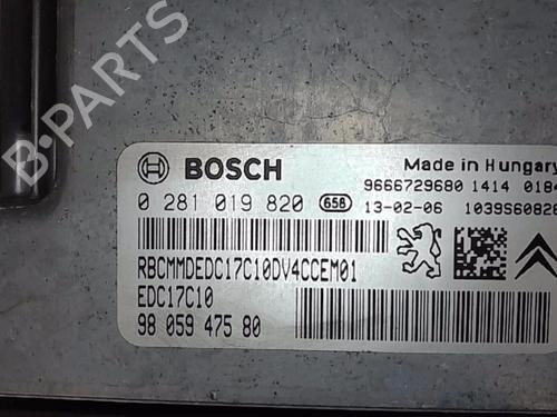Engine control unit (ECU) PEUGEOT 208 I (CA_, CC_) 1.4 HDi | BP18912530M57