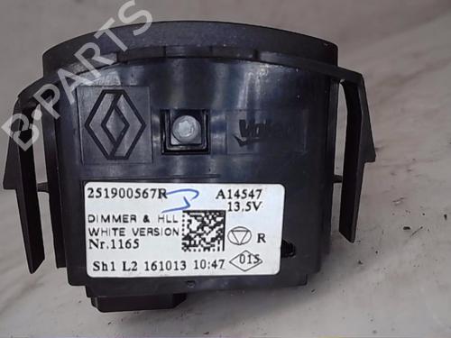 Used Headlight switch RENAULT CLIO IV (BH_) 0.9 TCe 90 (BHNF, BHMA, BHMH, BHJK, BHJR) (90 hp) 14569051