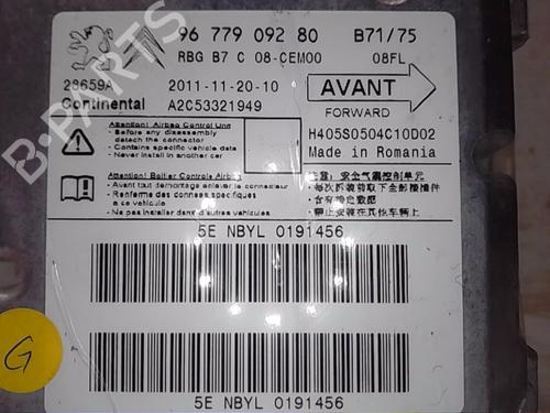 Used ECU airbags CITROËN DS4 (NX_) 1.6 VTi 120 (120 hp) 14568337