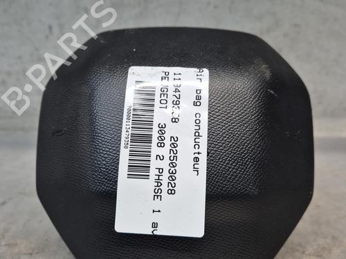 Used Driver airbag PEUGEOT 3008 II SUV (MC_, MR_, MJ_, M4_) 1.5 BlueHDi 130 (131 hp) 29516518