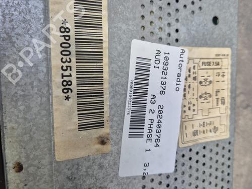 Radio AUDI A3 (8P1) 3.2 V6 quattro | BP27580746E6 
