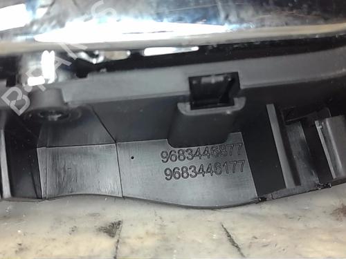 Used Rear left interior door handle PEUGEOT 3008 I MPV (0U_) 1.6 HDi (114 hp) 19281126