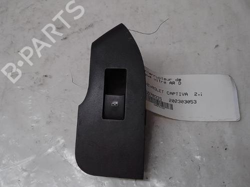 Used Right rear window switch CHEVROLET CAPTIVA (C100, C140) 2.2 D 4WD (184 hp) 15602611