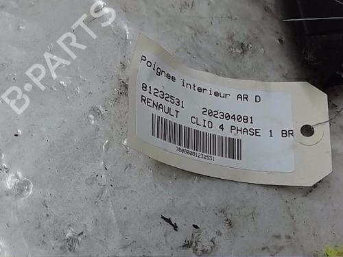 Rear right interior door handle RENAULT CLIO IV Grandtour (KH_) 0.9 TCe 90 | BP17176487I16 
