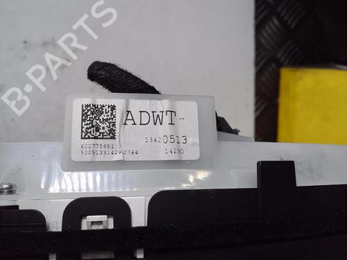 Instrument cluster OPEL MERIVA B MPV (S10) 1.4 (75) | BP16404636C47 