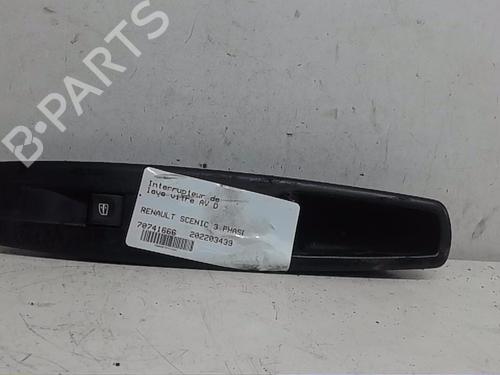 Used Right front window switch RENAULT SCÉNIC III (JZ0/1_) 1.5 dCi (106 hp) 13827908