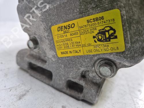 AC compressor FIAT 500 (312_) 1.2 (312AXA1A) | BP31140736M34