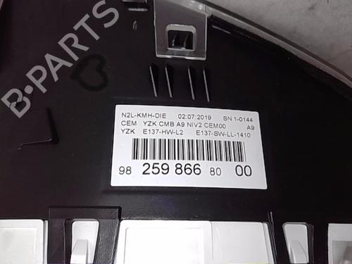 Used Instrument cluster PEUGEOT 208 I (CA_, CC_) [2012-2020]  13840628