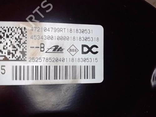 Bremseservo RENAULT TWINGO III (BCM_, BCA_) 0.9 TCe 95 (92 hp) 14557086