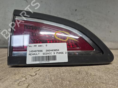 Used Left tailgate light RENAULT SCÉNIC III (JZ0/1_) 1.6 dCi (JZ00, JZ12) (130 hp) 27621949