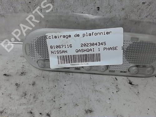 Interior roof light NISSAN QASHQAI / QASHQAI +2 I (J10, NJ10, JJ10E) 1.5 dCi | BP16849300I8 