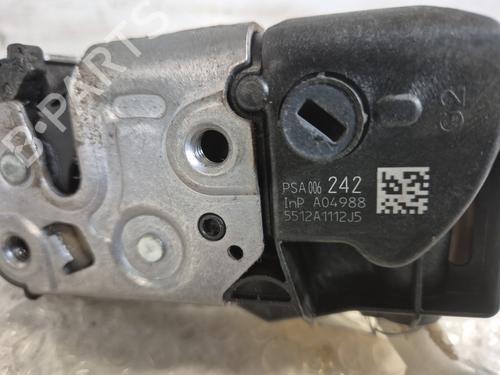 Rear left lock PEUGEOT 5008 (0U_, 0E_) 1.6 HDi | BP25606396C100 