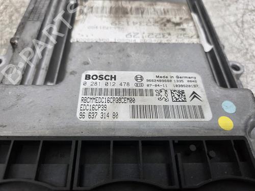 Engine control unit (ECU) PEUGEOT 607 (9D, 9U) 2.2 HDi | BP39453887M57 - Image 2