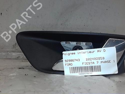 Højre fortil invendig håndtag FORD FIESTA VII (HJ, HF) 1.0 EcoBoost (101 hp) 20667946