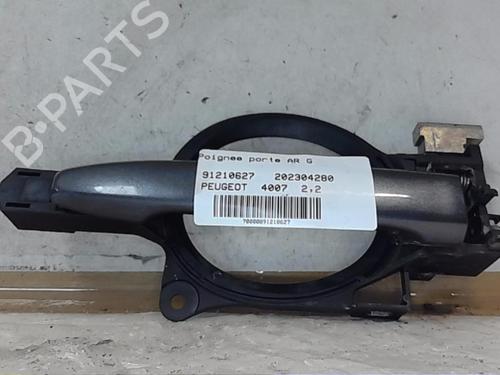 Rear left exterior door handle PEUGEOT 4007 (VU_, VV_) 2.2 HDi | BP19281994C130 