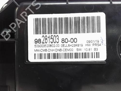 Instrument cluster PEUGEOT 3008 II SUV (MC_, MR_, MJ_, M4_) 2.0 BlueHDi 180 | BP15821864C47 