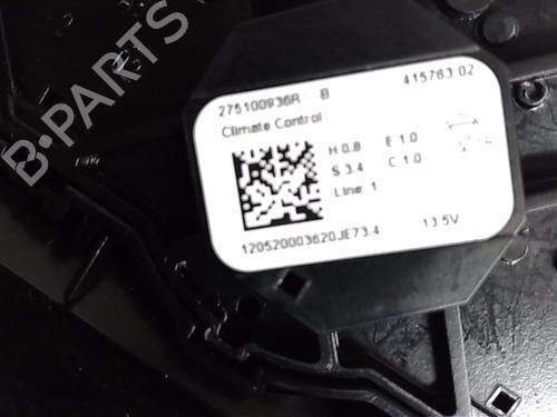 Commande Chauffage RENAULT ZOE (BFM_)  | BP19539255I5 