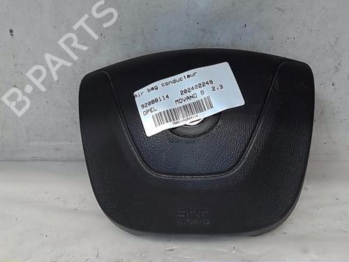 Used Driver airbag OPEL MOVANO B Van (X62) 2.3 CDTI FWD (FV) (125 hp) 19577562
